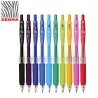 Гелевые ручки Zebra SARASA JJ15, 4 шт.лот, цветная гелевая ручка с зажимом, ручка для подписей, офисные и школьные принадлежности, 0,5 мм