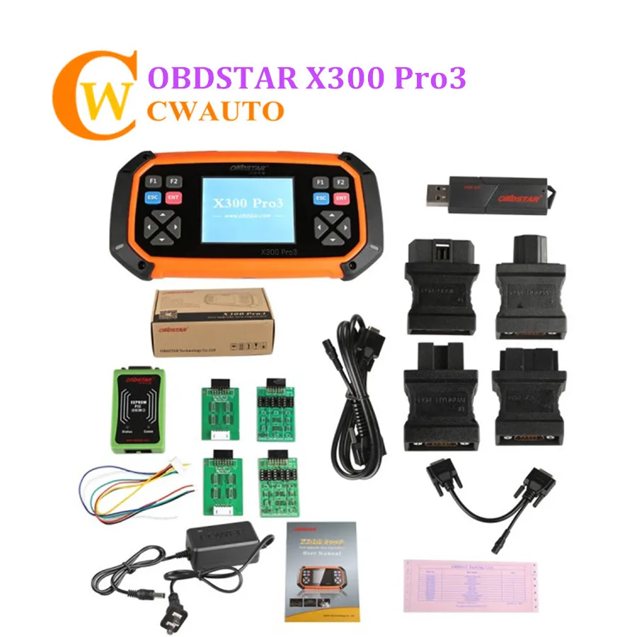 OBDSTAR X300 PRO3 ключевой программист пройденное расстояние в милях коррекции EPB масла