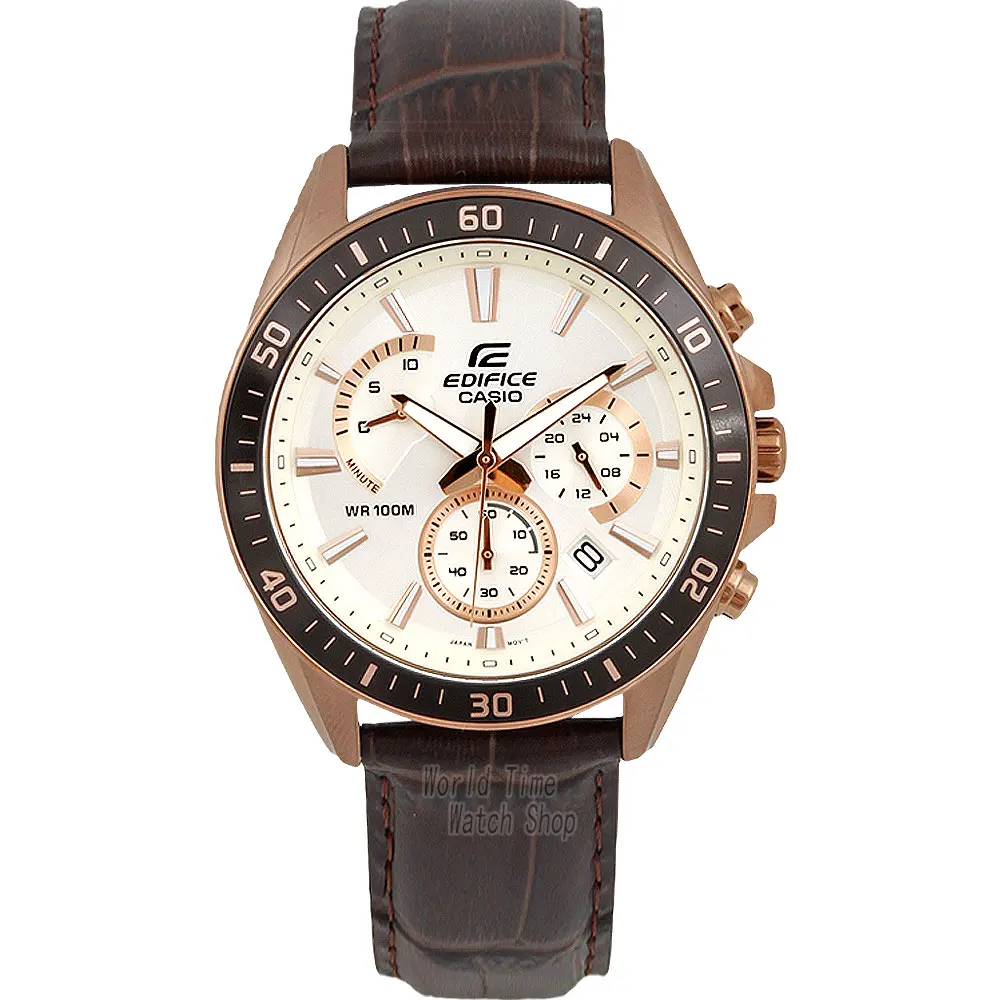 EFR552GL7A-1 Часы Casio Edifice часы мужские Взрыв лучший бренд класса люкс комплект кварц 100м Водонепроницаемый Световой Хронограф мужские часы Спортивные военные часы дайвинг наручные часы relogio masculino reloj hombre erkek - Цвет: EFR552GL7A-1
