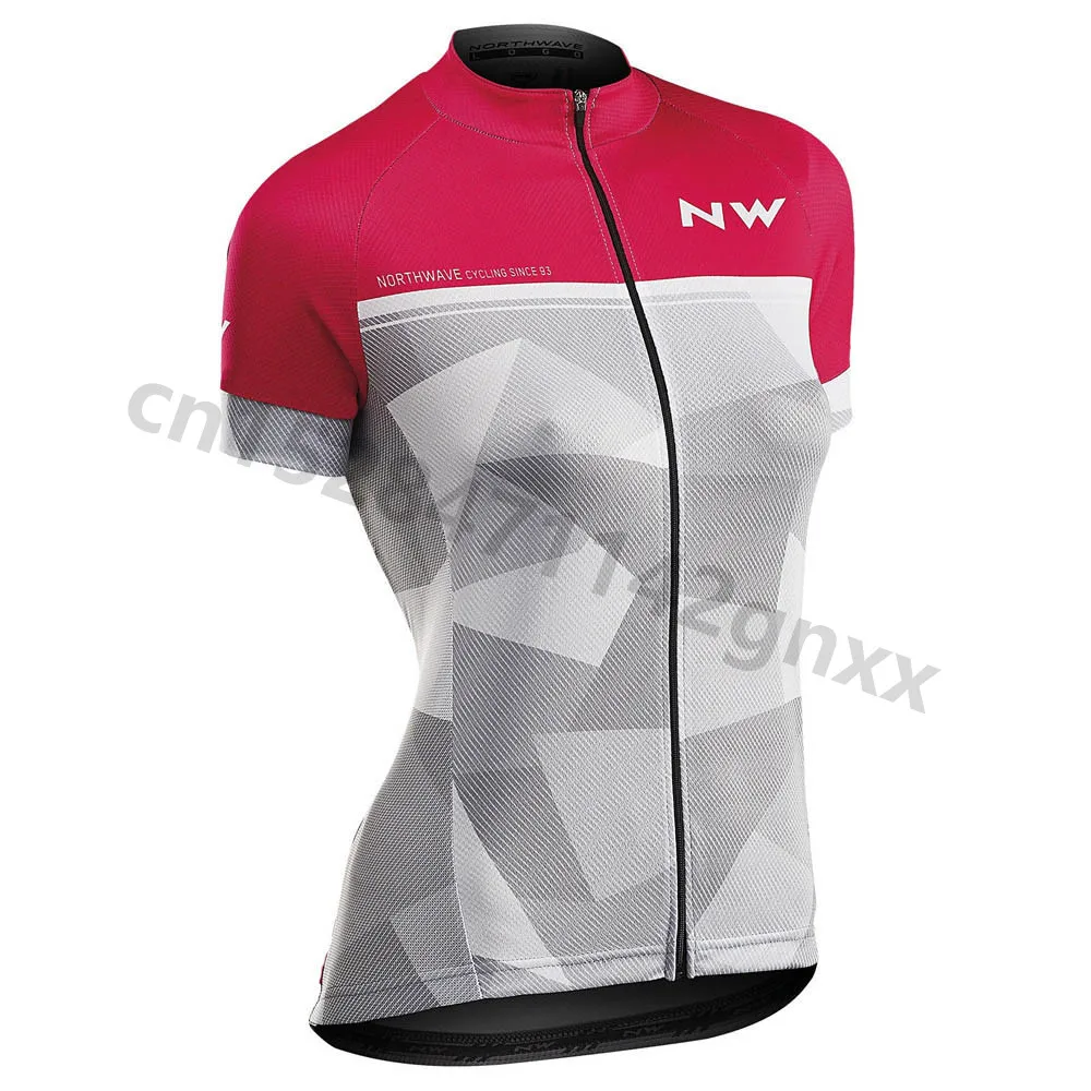 NW Northwave женский летний короткий рукав Велоспорт Джерси MTB дорожный велосипед рубашка Спорт на открытом воздухе Ropa ciclismo велосипедная одежда - Цвет: 2