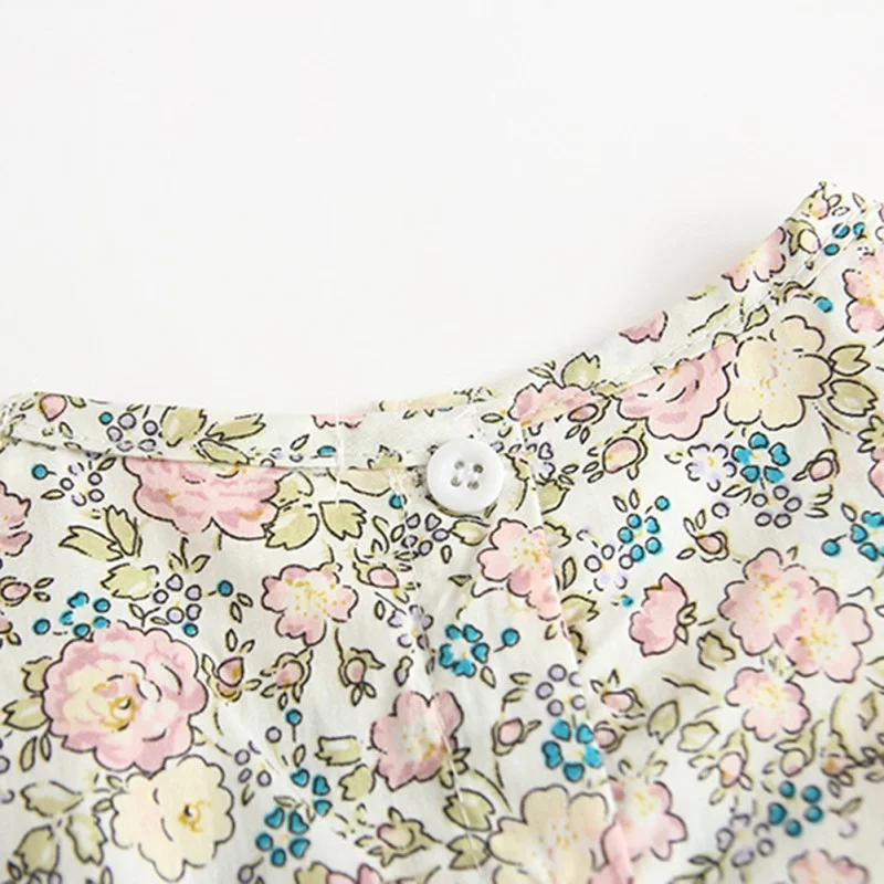 2019 Newborn Baby Girl Rompers Summer Girls Clothing Cute Flower Flora Cotton Jumpsuit Playsuit | Детская одежда и обувь