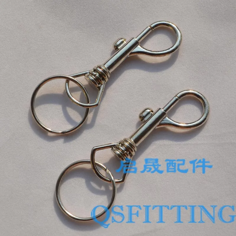 

supply DIY fashion jewelry Accessory,Key Accessory,75MM Big Lobster Clasps With Ring,Alloy Material,Rhodium Plating
