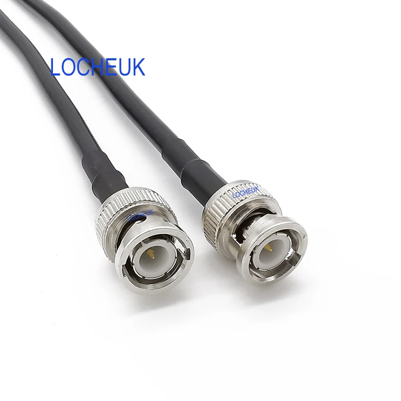RF коаксиальный BNC штекер RG58 кабель 50 Ом обжимной соединитель 0,5 HDMI кабель 1 м 2 м 5 м 10 м 20 м