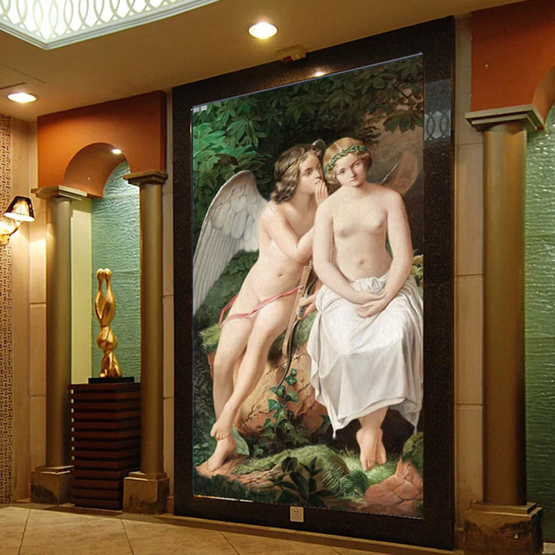 

Custom 3d mural wallpaper 3D nude background wall KTV bar hotel music hall bedroom art room wallpaper mural