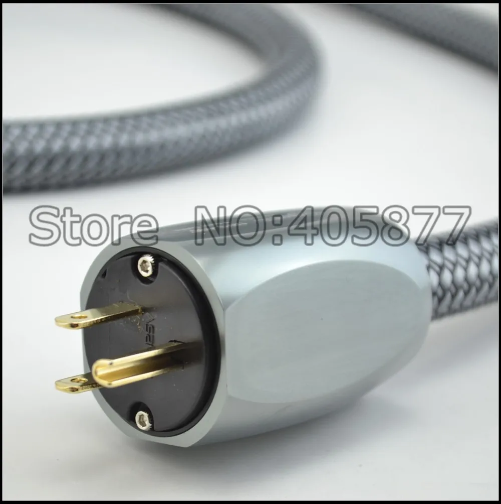 

Hifi CRYO-196 кабель питания переменного тока США Сетевой Кабель питания 1,5 м