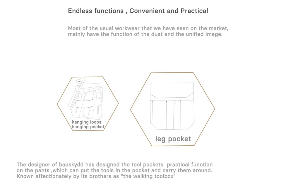 Bauskydd B110, Осень-зима, хлопок, комбинезоны, безопасная рабочая одежда, рабочая одежда, мужские рабочие штаны, брюки, Мульти-инструмент, карманы