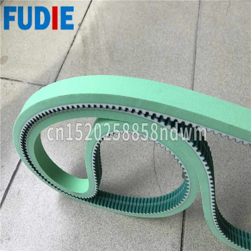

green foam polyurethane timing belt for Coding detection system