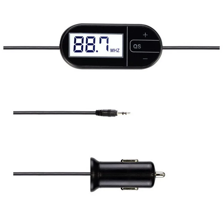 Автомобильный беспроводной FM передатчик радио модулятор mp3 плеер usb зарядное