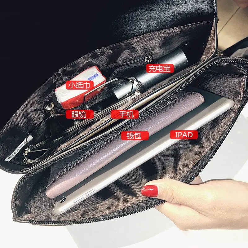 

NYHED Women Days Clutches New Causal Handbags sequined pu Party Evening pouch For Female envelope Bag