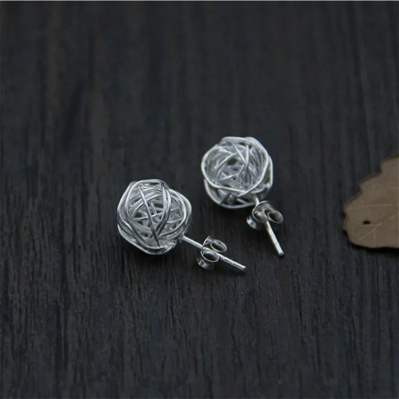Серьги гвоздики из серебра 925 пробы с шариком|silver studs|sterling silver studssilver stud earrings |