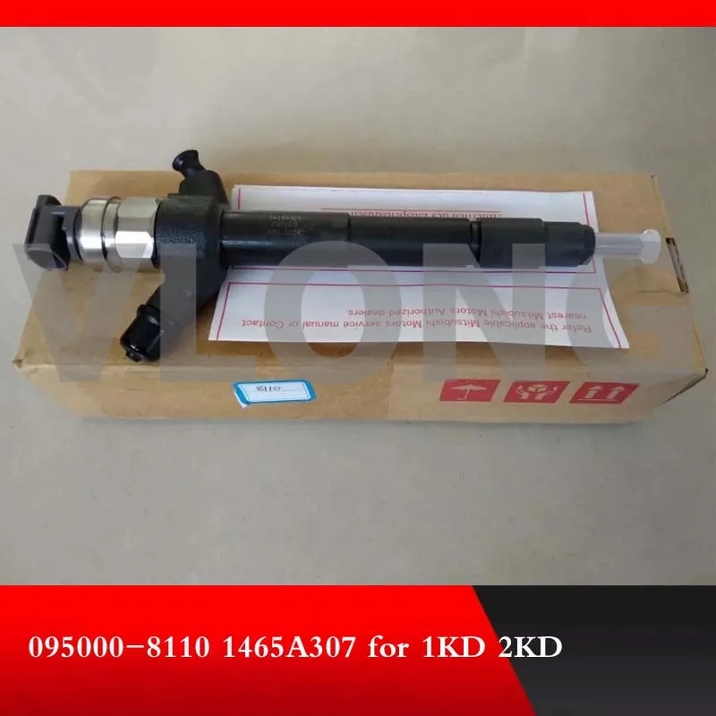 Оригинальный и новый инжектор общей топливной системы 095000 8110 0950008110 для