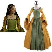 queen anne boleyn brown renaissance faire tudor court cosplay costume dress