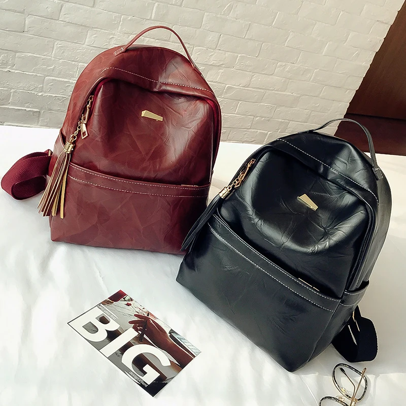 Женский многофункциональный рюкзак из ПУ кожи весна 2018|pu backpack|female backpackgirls backpack |