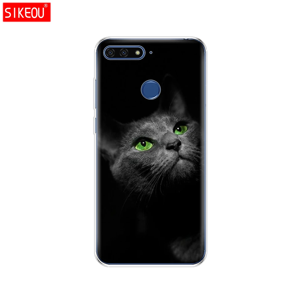 12079 Силиконовый чехол для Huawei Honor 7C, 5,7 дюйма, чехол, мягкий ТПУ, милый чехол, защитный чехол для телефона Huawei honor 7c Aum-L41 - Цвет: 12079