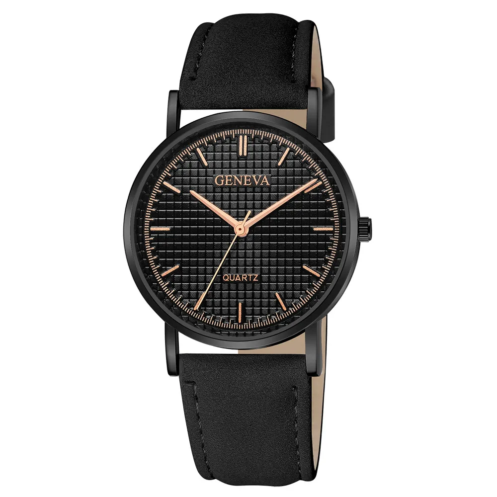 Для мужчин s Wo античный Искусственная кожа группа кварцевые аналоговые платье