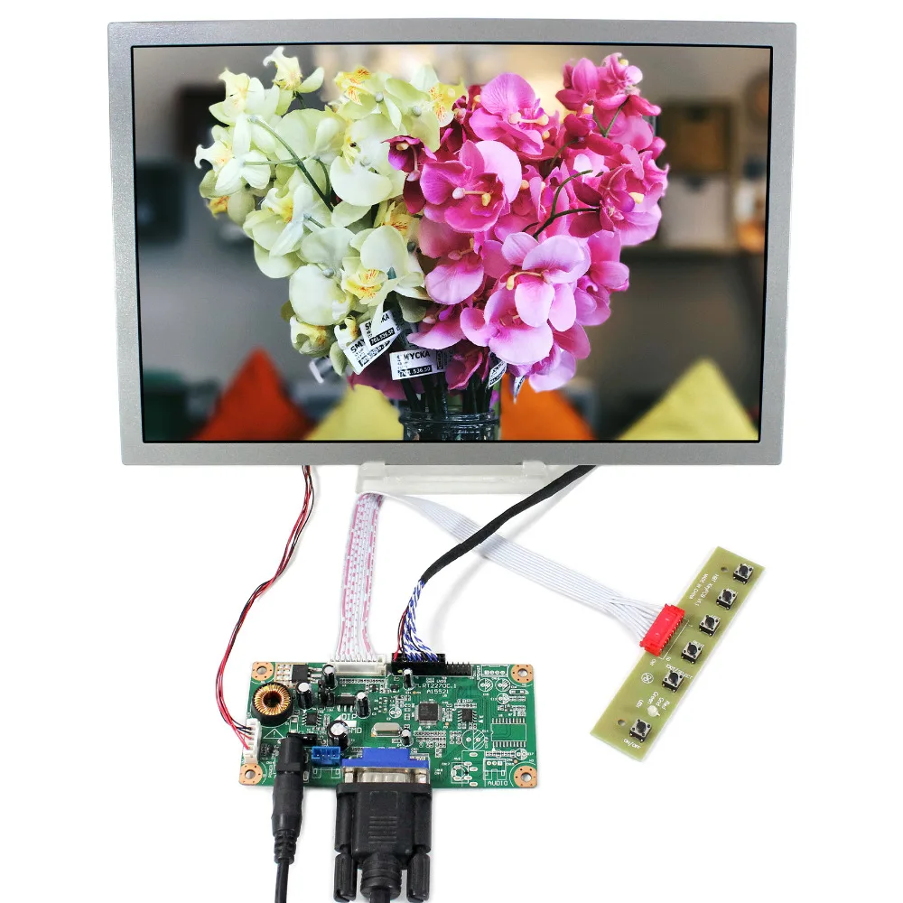 

VGA LCD Controller Board With 12.1" AA121TD02 1280x800 LCD Screen