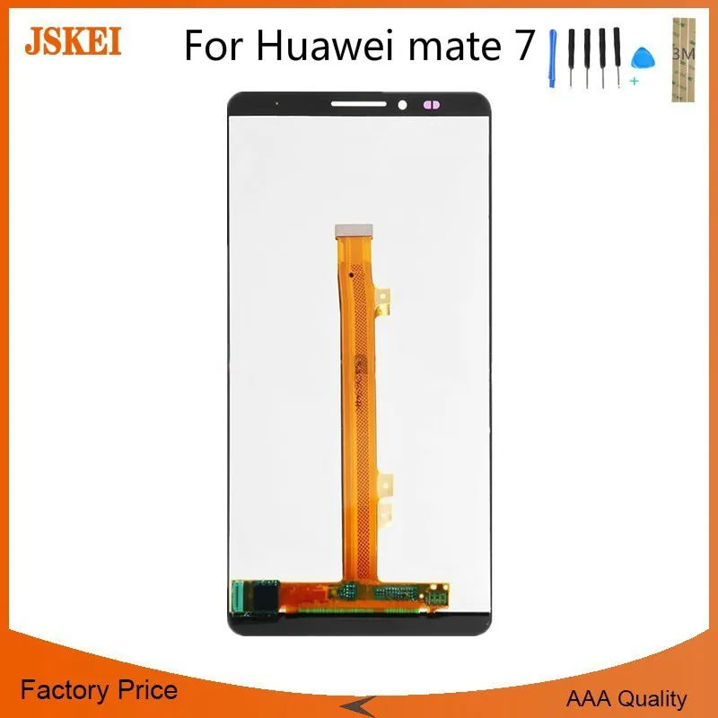 Высокое качество для Huawei Mate 7 ЖК дисплей с кодирующий преобразователь сенсорного