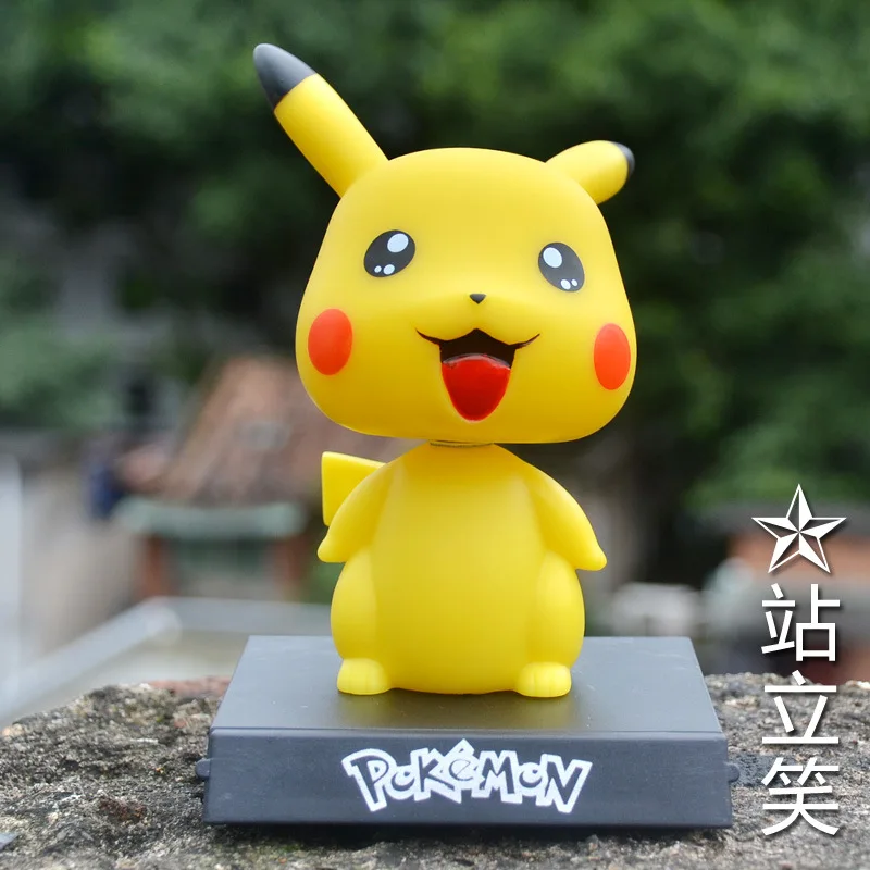 12 см Такара Tomy Покемон Аниме Пикачу фигурка Статуэтка из ПВХ Коллекционная модель подарок на Рождество игрушки - Цвет: b