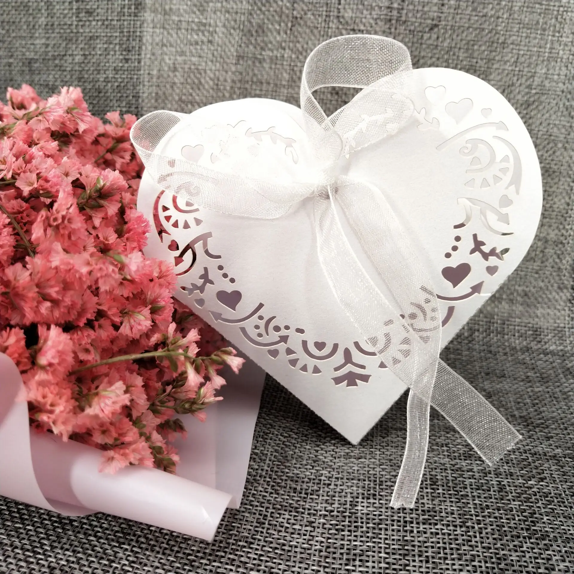 10/50 шт в наборе новая MWedding пользу и сладкий подарок сумки коробка конфет для