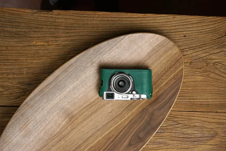 Mr. Stone натуральная кожа чехол для камеры видео половина сумка для Fuji Fujifilm X100T Ретро винтажный нижний чехол