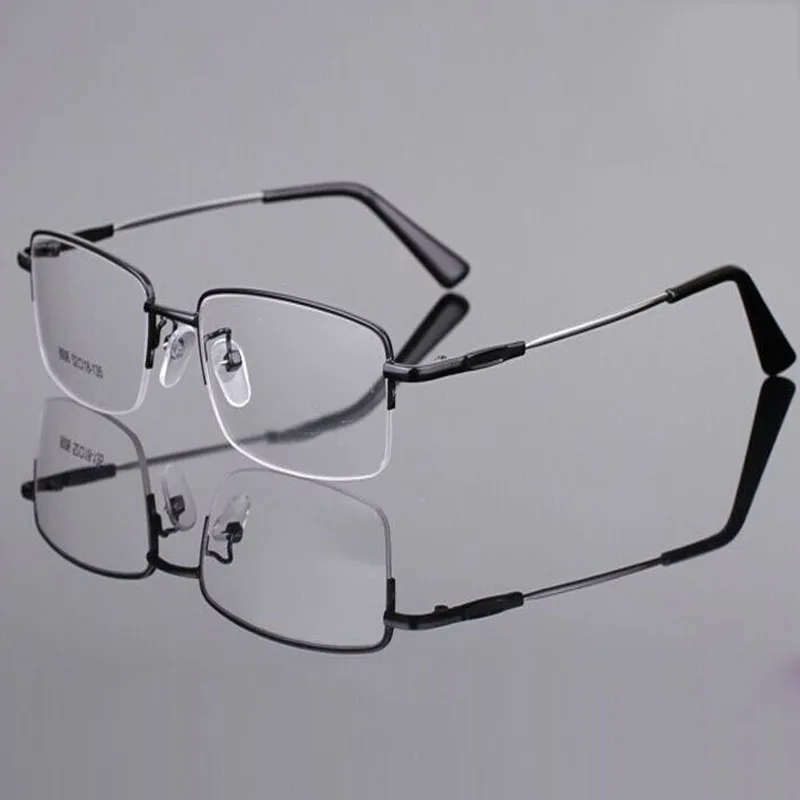 Фото Мужские очки для глаз оптическая оправа очки-половинки в оправе супер легкие с