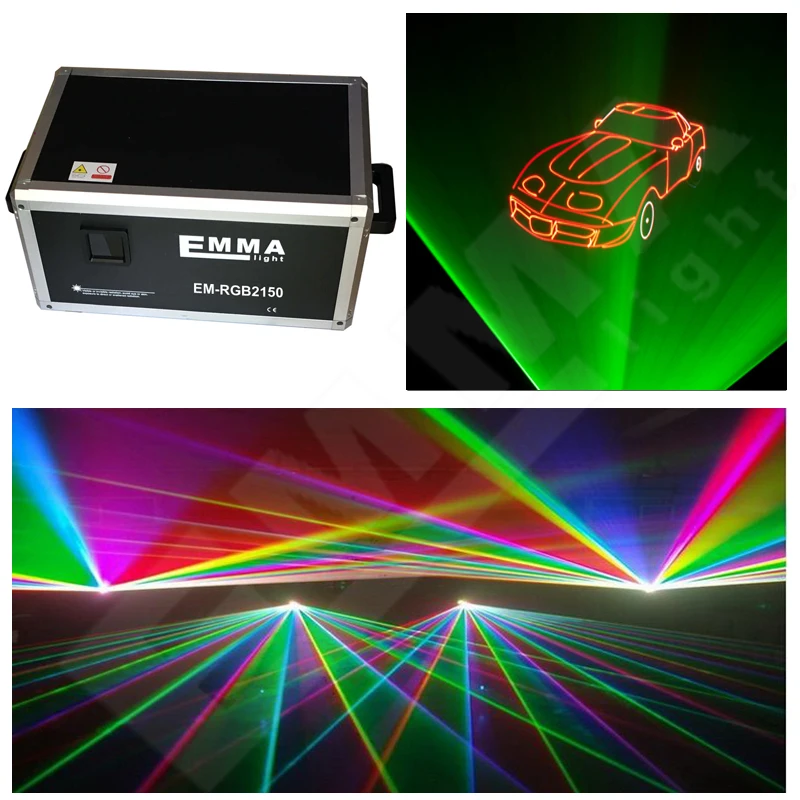 Wholesale lazer Projector RGB DJ Disco Light Stage Xmas Party Laser Lighting Show Hot Search | Освещение