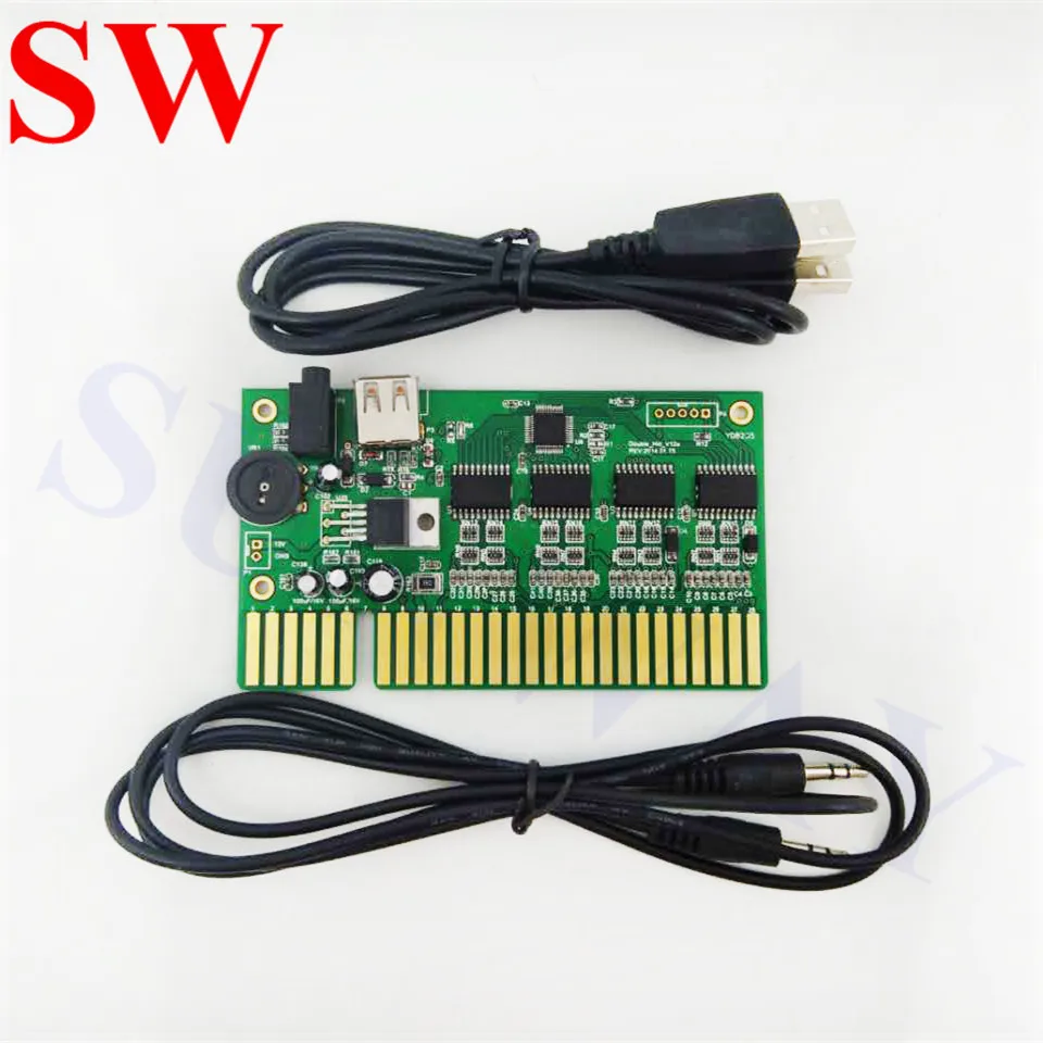 

ПК USB в JAMMA аркадный конвертер контроллера доски для борьбы с игровым кабинетом джойстик кнопочный