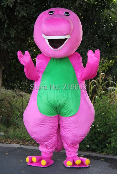 Маскарадный костюм Барни маскарадный для взрослых Размер талисман Barney |