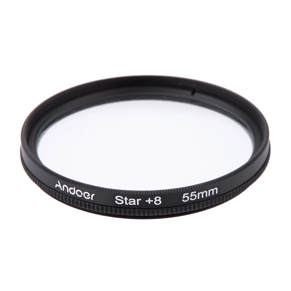 Кольцевой поляризационный фильтр Andoer 55 мм-77 мм UV + CPL Close-Up 4 Star 8 точек макрофильтр