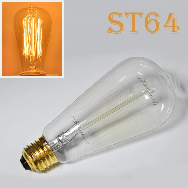 LightInBox Стекло свет 220 в 40 Вт лампочки edison типа ретро пиротехника старинные