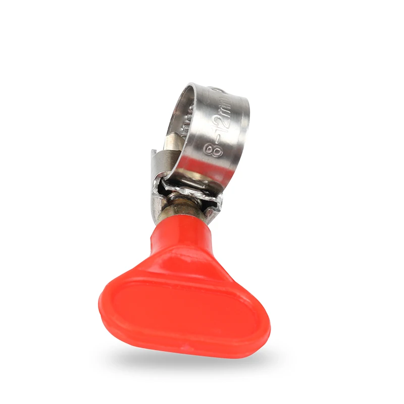 Зажим для шланга бабочки нержавеющая сталь 304 червичный зажим 10 шт./Лот подходит