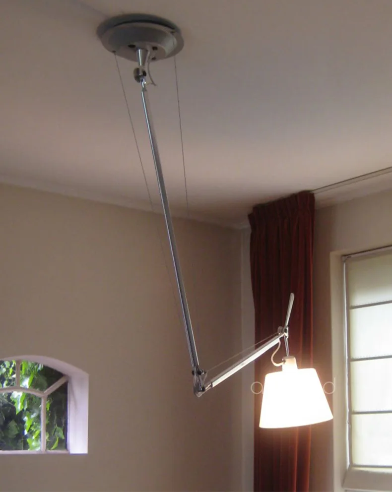 Italy Design Modern Adjustable Long Arm Pendant Light Dining room Coffee Bar Rocker Bedroom Lamp Swivel Ceiling Hanging Lights