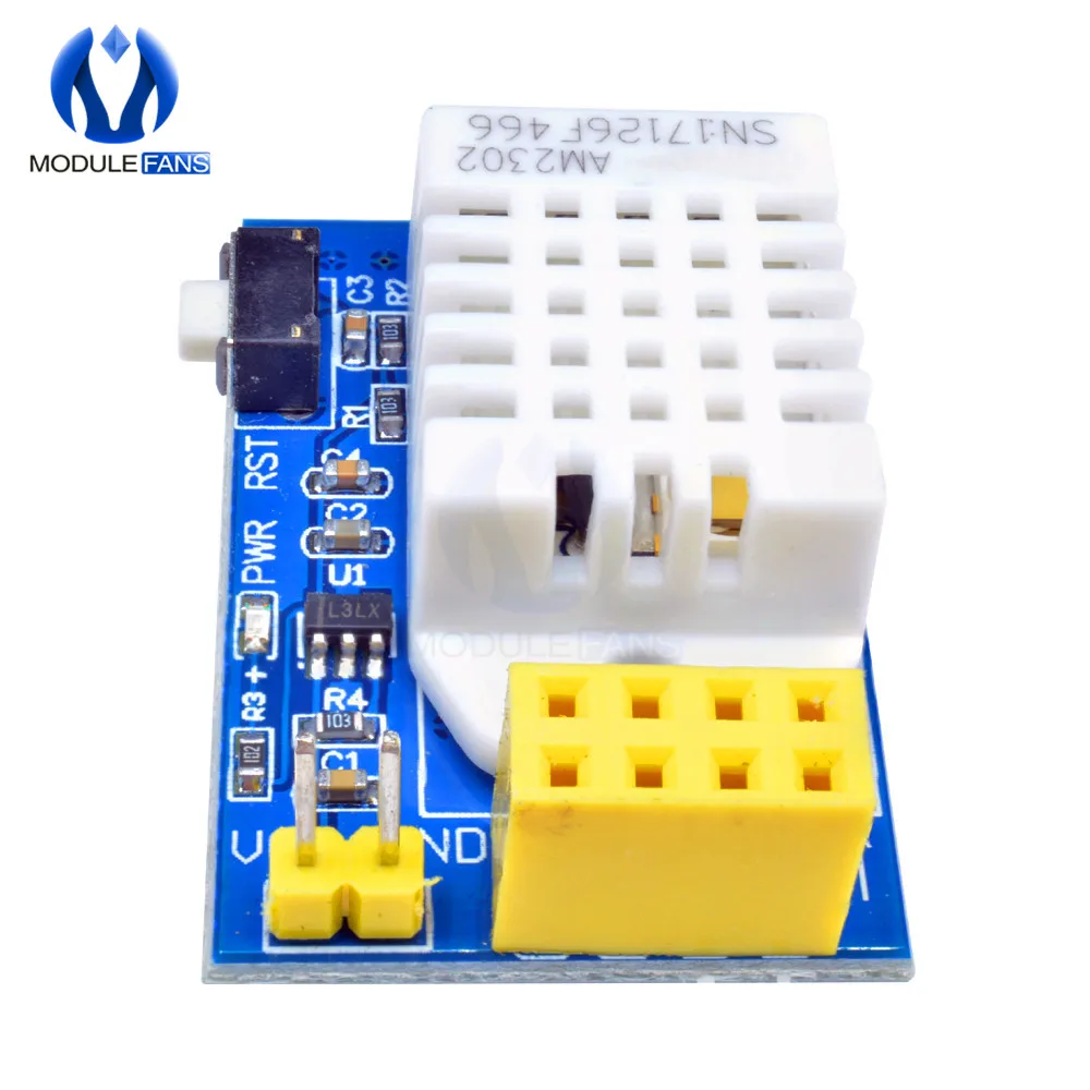 Беспроводной модуль датчика температуры и влажности DHT22 AM2302 экран wi fi плата ESP8266