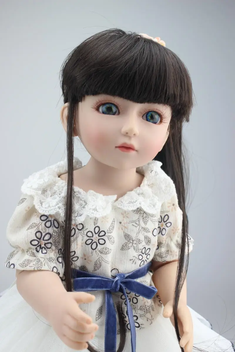 18 дюймов шарнирная Кукла SD/BJD Baby Reborn куклы игрушки 45 см сокрушительный SD силиконовые детские куклы для девочек конфетти поп