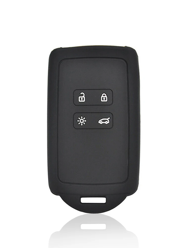 4 кнопки дистанционного управления силиконовый чехол для ключей оболочка Renault