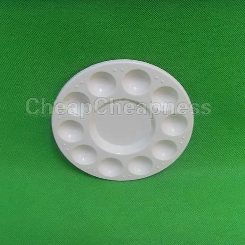 Пластиковая Палетка для рисования с 10 лунками художественная краска пластиковый