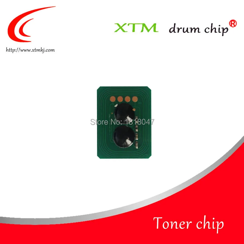 Совместимо с okidata для чипа картриджа тонером OKI C9655 43837136 43837135 43837134 43837133 сброс