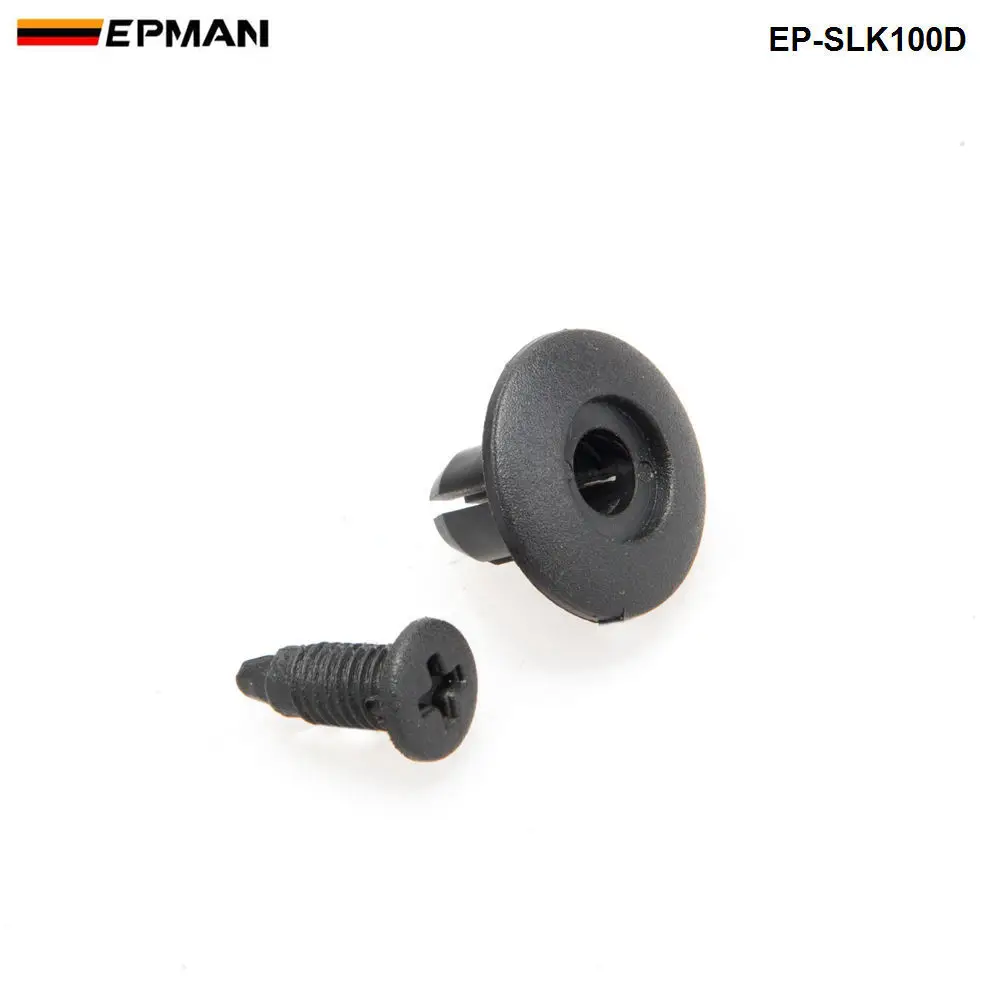 100pcs/LOT 8mm Car Universal Mixed Door Trunk Rack Bumper Expansion Screw Threaded Nail Plastic Interior Clip EP-SLK100D | Автомобили и