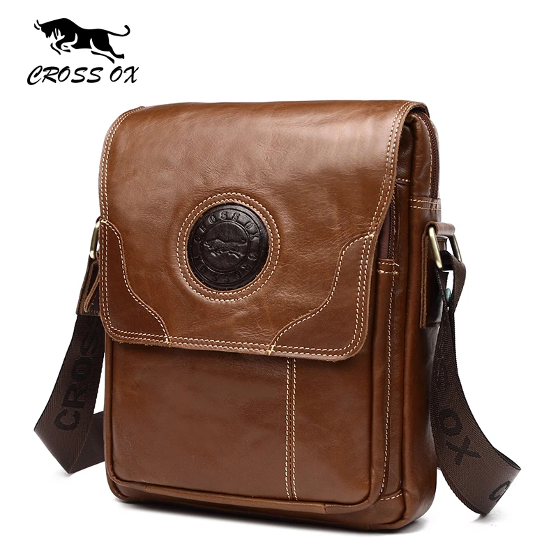 CROSS OX Лето 2017 г. Новинка Для мужчин сумка-саквояж из натуральной Воск кожа