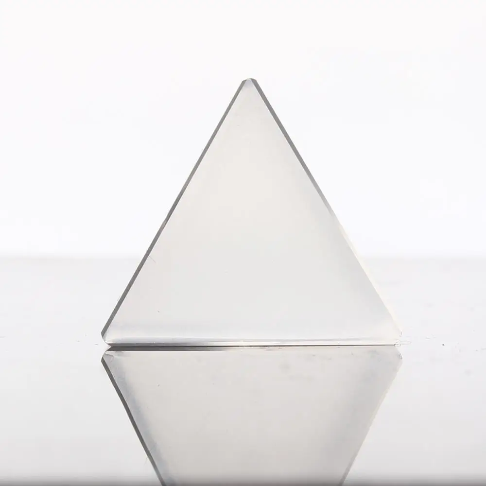 Physics Teaching Precision Optical Glass Prism Triangle Prismatic Free Shipping | Инструменты