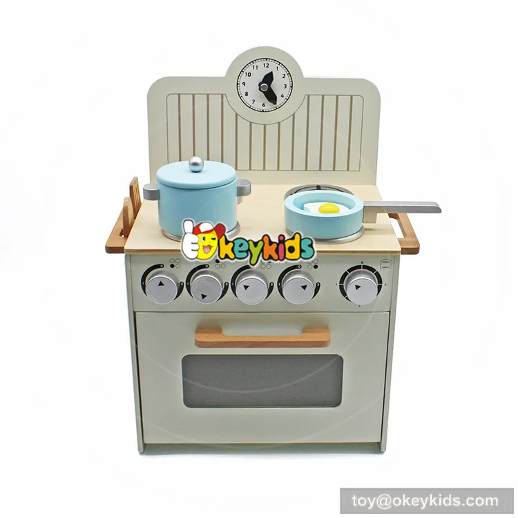 Новый дизайн Мода Дети Деревянный миниатюрный игрушка кухня игровой набор W10C213 |