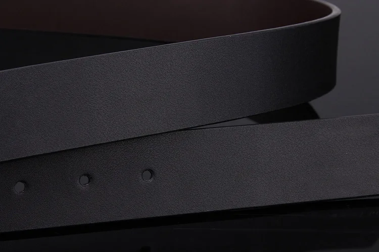 Fashion Leisure Reversible Leather Belt Black Brown High Quality Belts For Men Jeans | Аксессуары для одежды