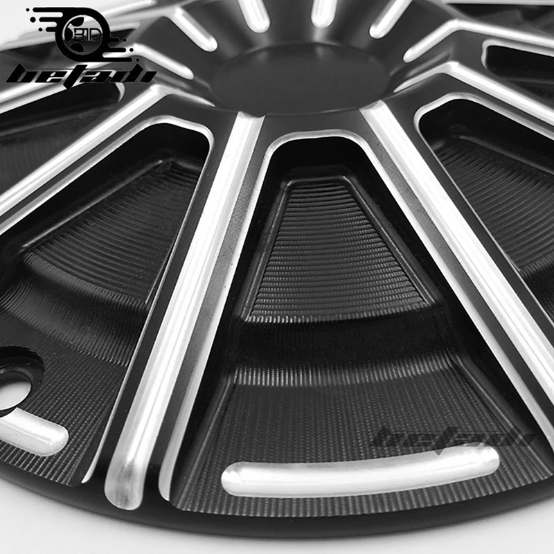 Noir Derby Minut Cache Carter De provation ЧПУ Capot Moteur Pour for Harley Touring Road King Street Glide 2001 2016 twin Cam|Тенты и