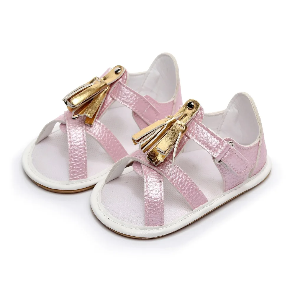 Летняя Повседневная модная обувь для маленьких мальчиков и девочек нескользящие