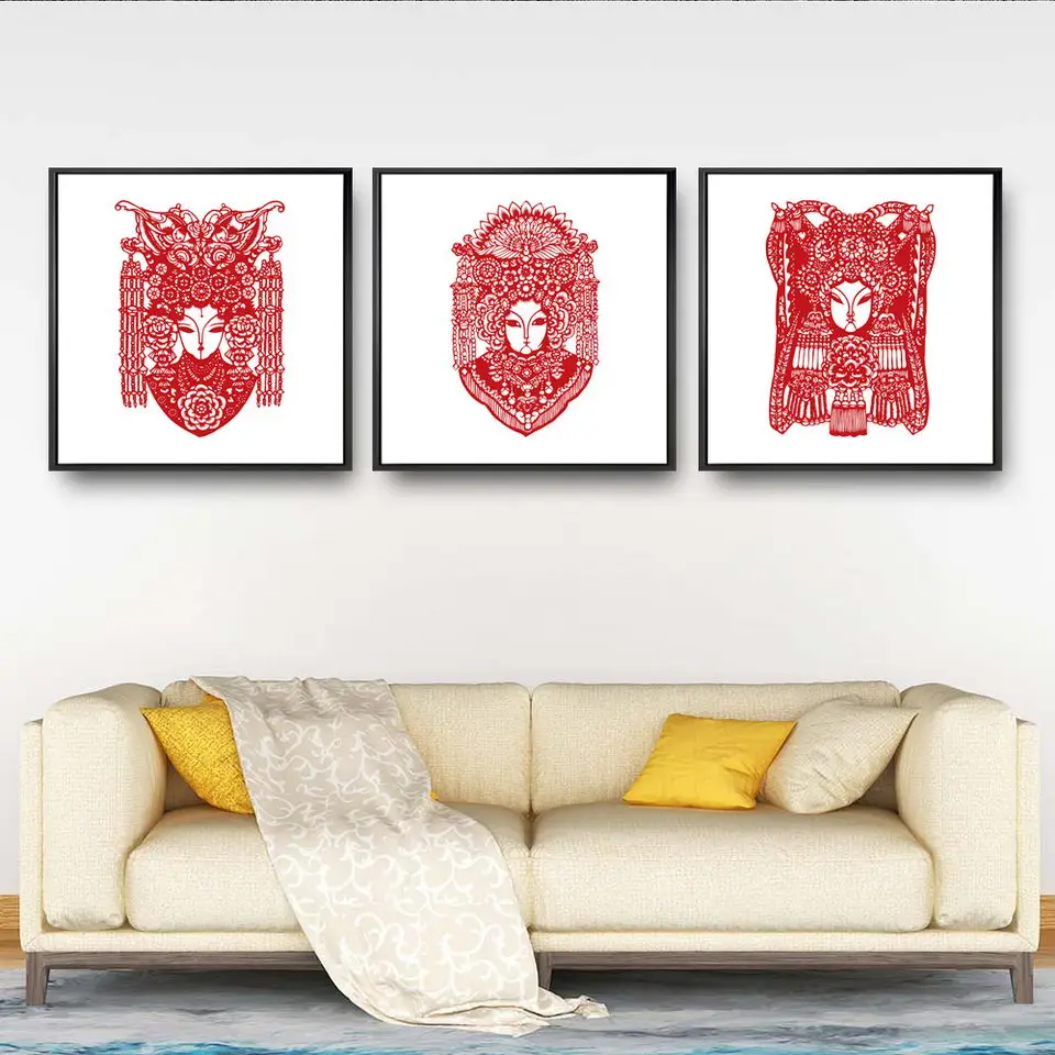 Домашний декор картины печать на холсте настенные квадратные Масляные без рамы