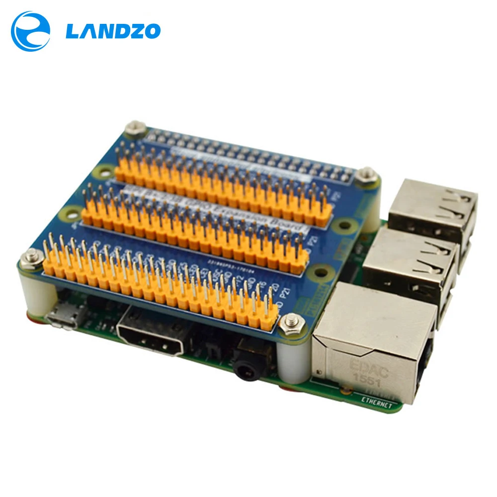 Плата расширения LANDZO Raspberry Pi 3 GPIO PI 2 B + с винтами|raspberry pi 3|raspberry 2pi |