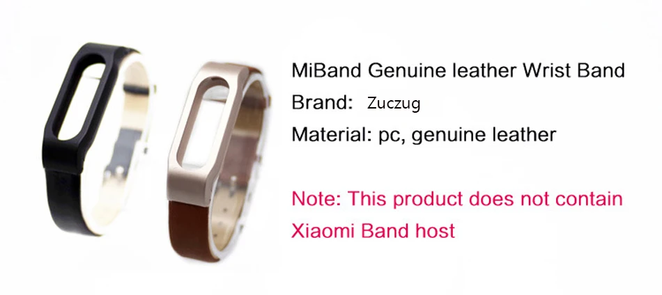 Zuczug ремень из натуральной кожи для Xiaomi Mi Band 1/1 s/2 коровьей материал ремешки на запястье браслет заменить аксессуары