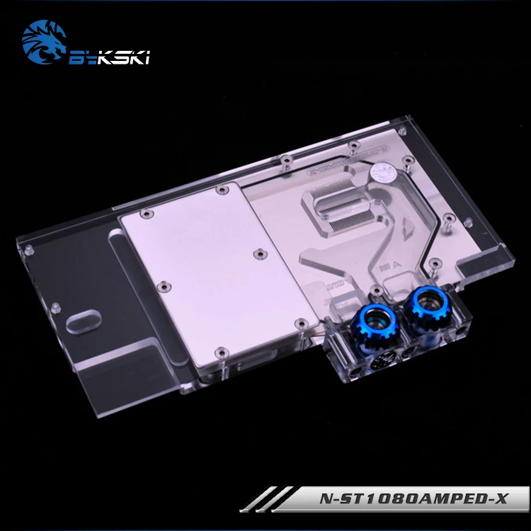 Bykski полное покрытие GPU водяное охлаждение RGB блок для ZOTAC GTX 1080 1070 AMP N-ST1080AMPED-X |