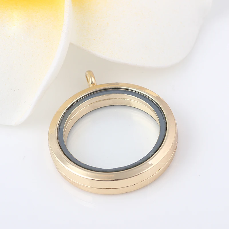 5 шт./лот 30 мм круглые медальоны с памятью магнит из металлического сплава и