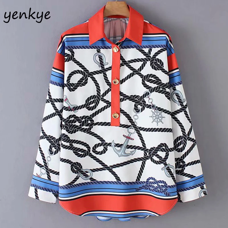 2019 Женская винтажная блузка с асимметричным подолом цветочным принтом